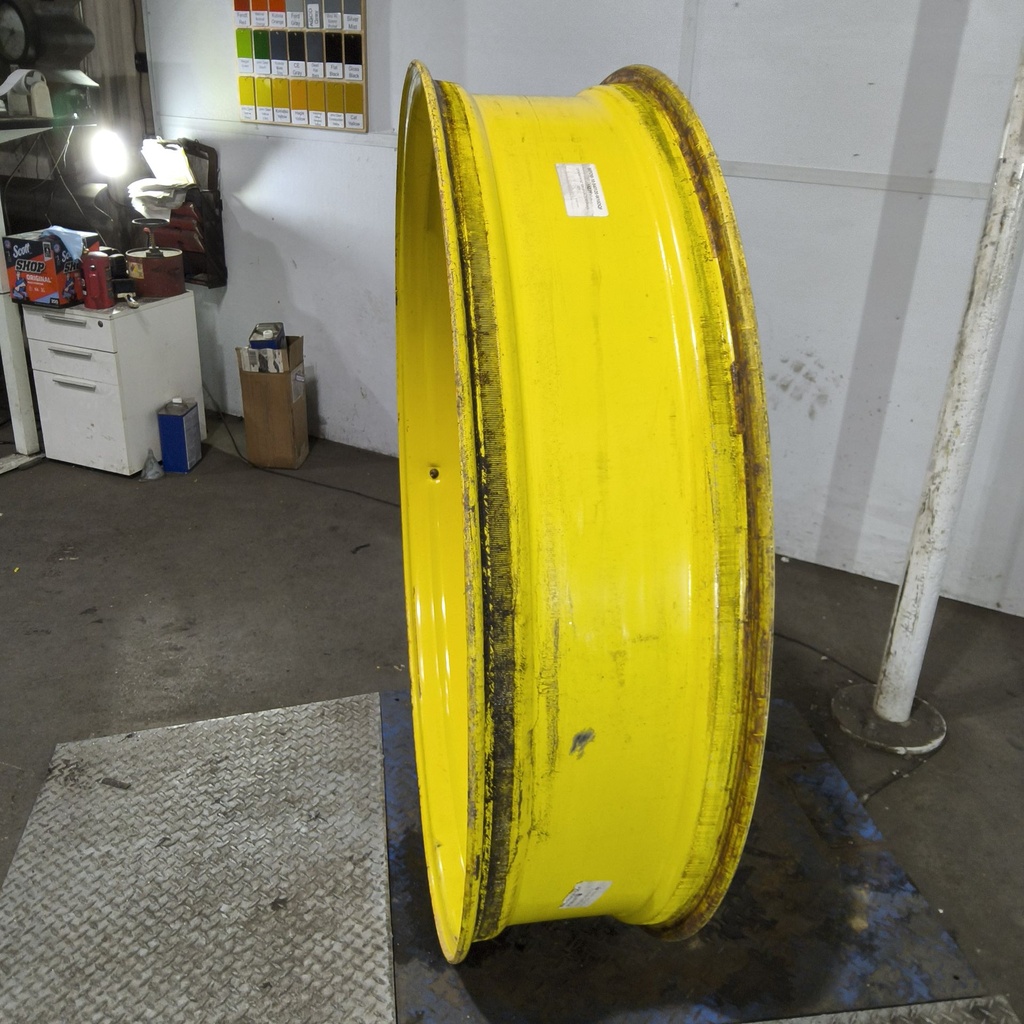 12"W x 54"D, John Deere Yellow 10-Hole Spun Disc , -9" Offset