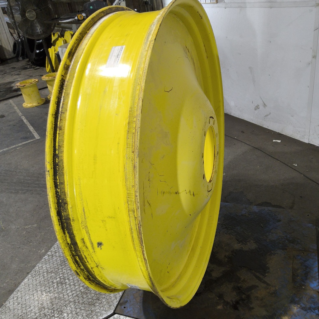 12"W x 54"D, John Deere Yellow 10-Hole Spun Disc , -9" Offset