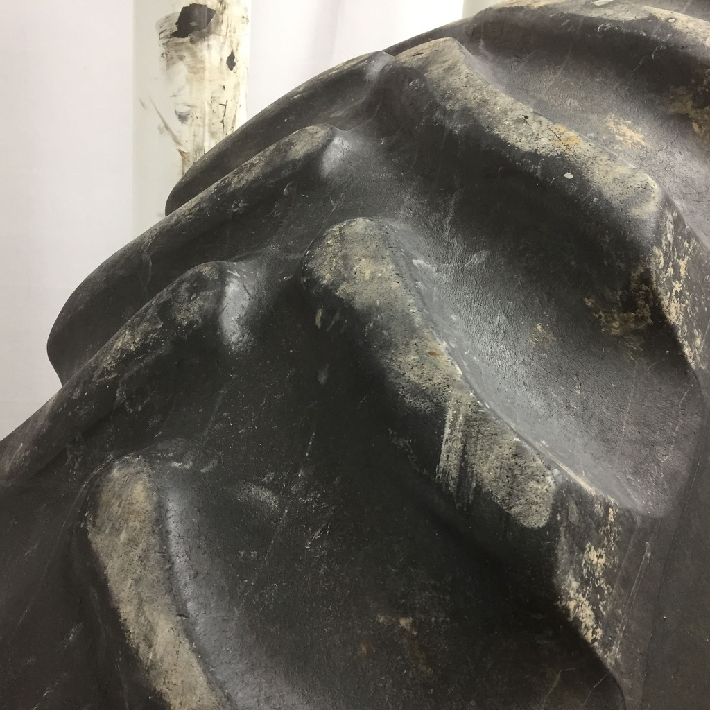 20.8/R38 Coop Argi Radial R-1 on John Deere Yellow 10-Hole Formed Plate 50%