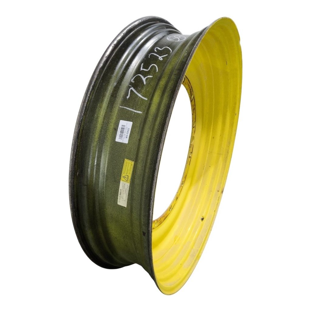 12"W x 50"D, John Deere Yellow 12-Hole Stub Disc , -3.12" Offset