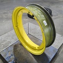 10"W x 38"D, John Deere Yellow 12-Hole Stub Disc , 1.88" Offset