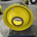 23"W x 38"D, John Deere Yellow 20-Hole Dolly Dual , -16.38" Offset