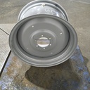 15"W x 24"D, Case IH Silver Mist 6-Hole Formed Plate , -5.12" Offset