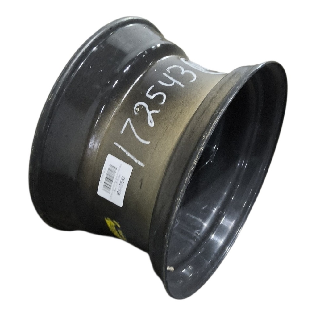 9.75"W x 16.5"D, Ford Gray 8-Hole Skid Steer , -0.75" Offset