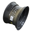 9.75"W x 16.5"D, Ford Gray 8-Hole Skid Steer , -0.75" Offset