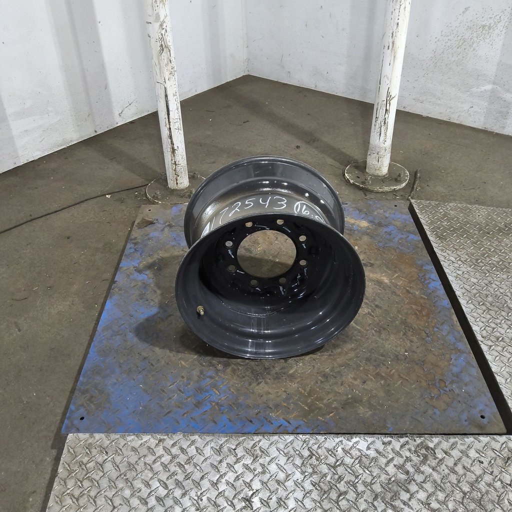9.75"W x 16.5"D, Ford Gray 8-Hole Skid Steer , -0.75" Offset