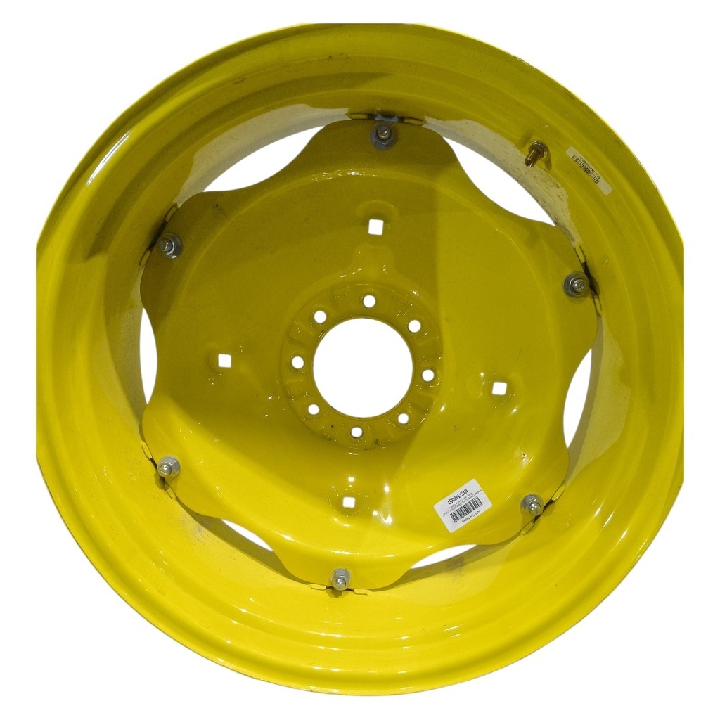 8-Hole Clamp/Loop Style Center for 28" Rim, John Deere Yellow