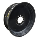12"W x 38"D, Black 10-Hole Formed Plate , 1.62" Offset