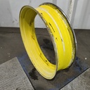 10"W x 38"D, John Deere Yellow 12-Hole Waffle Wheel (Groups of 3 bolts)