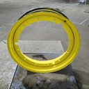 10"W x 38"D, John Deere Yellow 12-Hole Stub Disc , -2" Offset