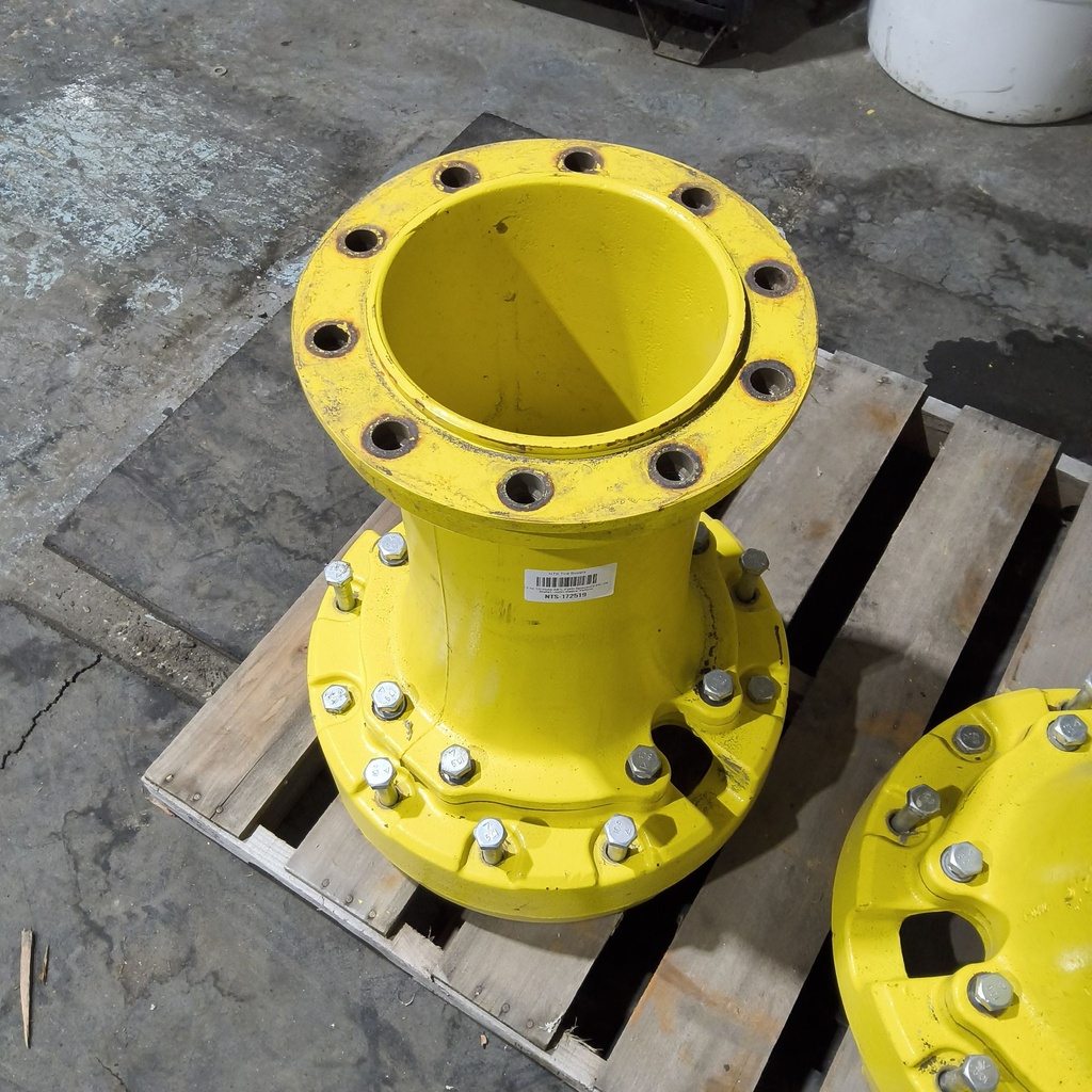 12 to 10-Hole 28"L FWD Spacer(2-PC OE Style), John Deere Yellow