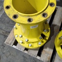 12 to 10-Hole 28"L FWD Spacer(2-PC OE Style), John Deere Yellow