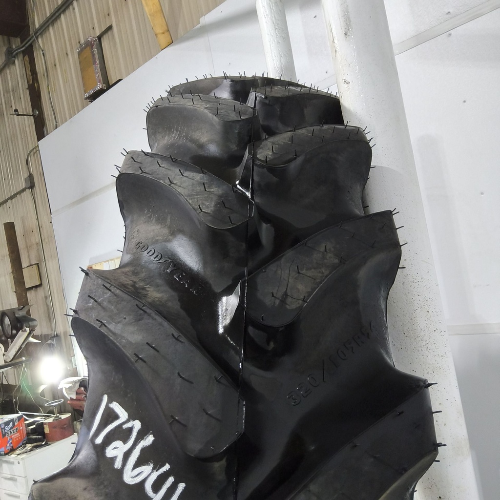 320/105R54 Goodyear Farm Ultra Sprayer R-1 166B 99%