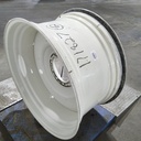 23"W x 42"D, Ford / New Holland White 10-Hole Formed Plate , 0.5" Offset