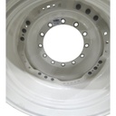 12-Hole Waffle Disc (Groups of 3 Bolts) Center for 34" Rim, Ford / New Holland White
