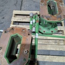 15.75"L Combine Frame Extension for John Deere Combine "S" Series  ("D"22/22 spline drive shafts), John Deere Green