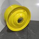 20"W x 42"D, John Deere Yellow 10-Hole Formed Plate , -12.25" Offset