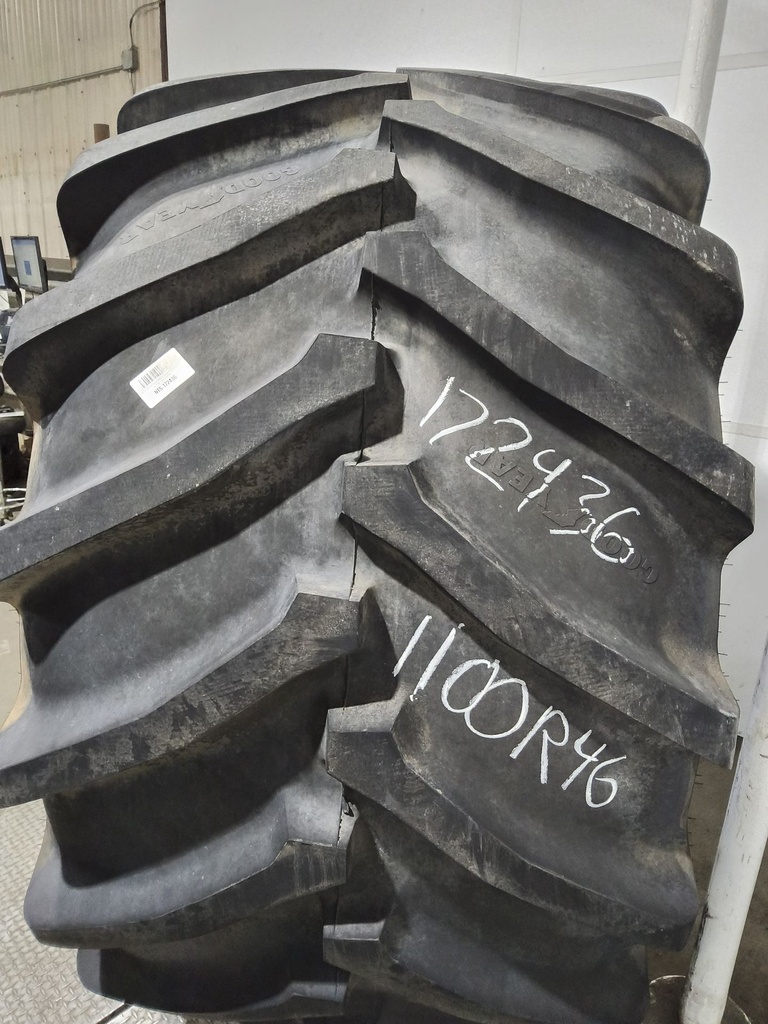 LSW1100/45R46 Goodyear Farm DT930 R-1W 181D 85%