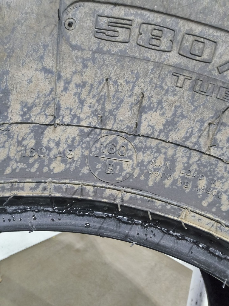 580/70R26 Goodyear Farm All Weather Radial R-3 160A8 85%