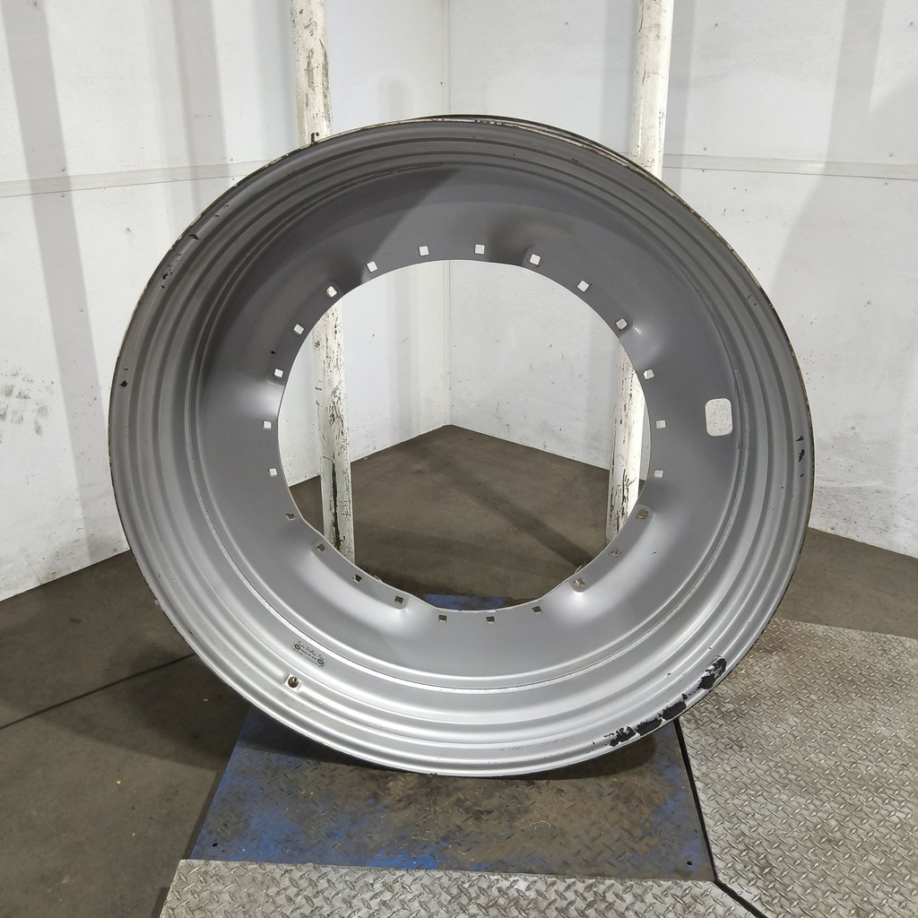 12"W x 50"D, Case IH Silver Mist 12-Hole Waffle Wheel (Groups of 3 bolts)