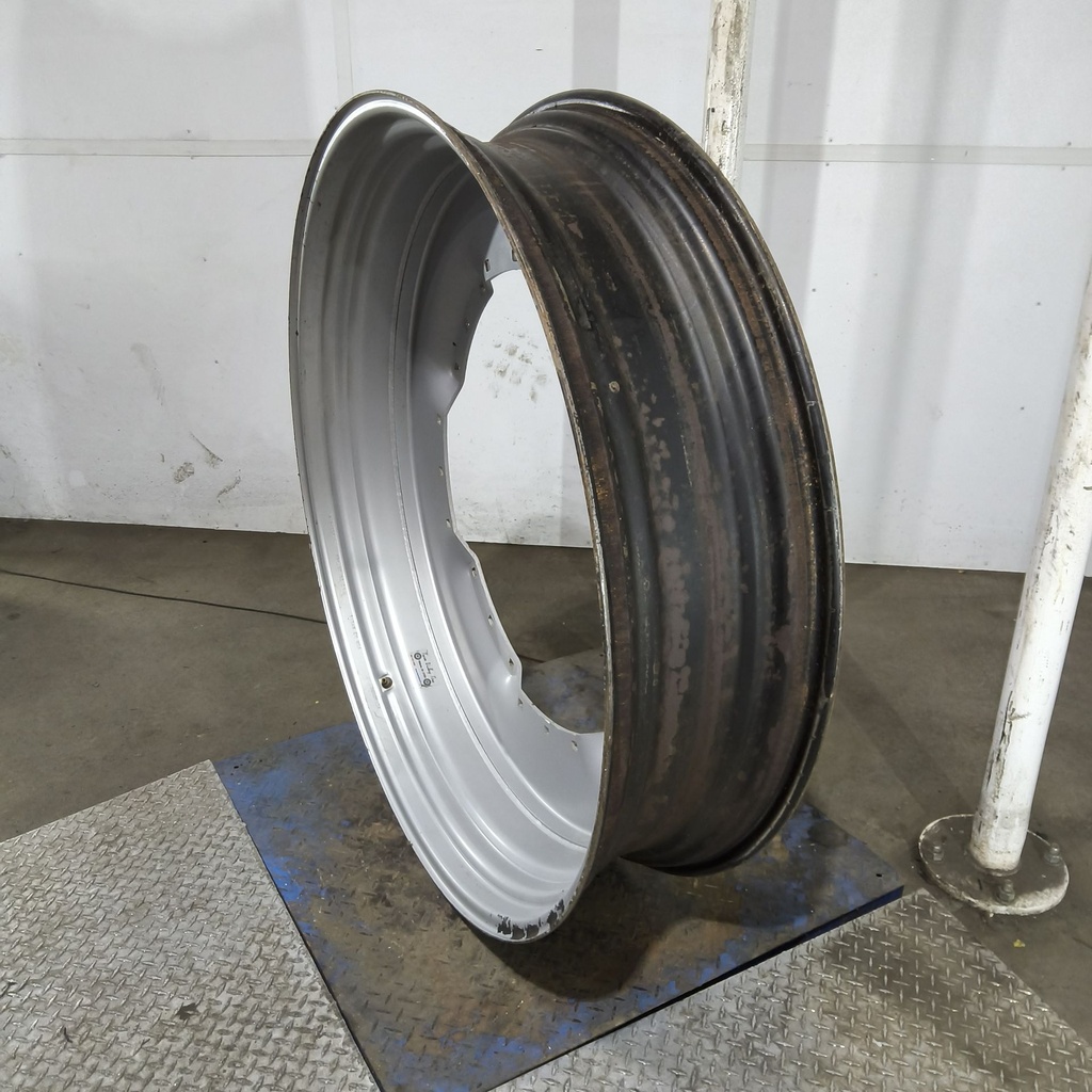 12"W x 50"D, Case IH Silver Mist 12-Hole Waffle Wheel (Groups of 3 bolts)