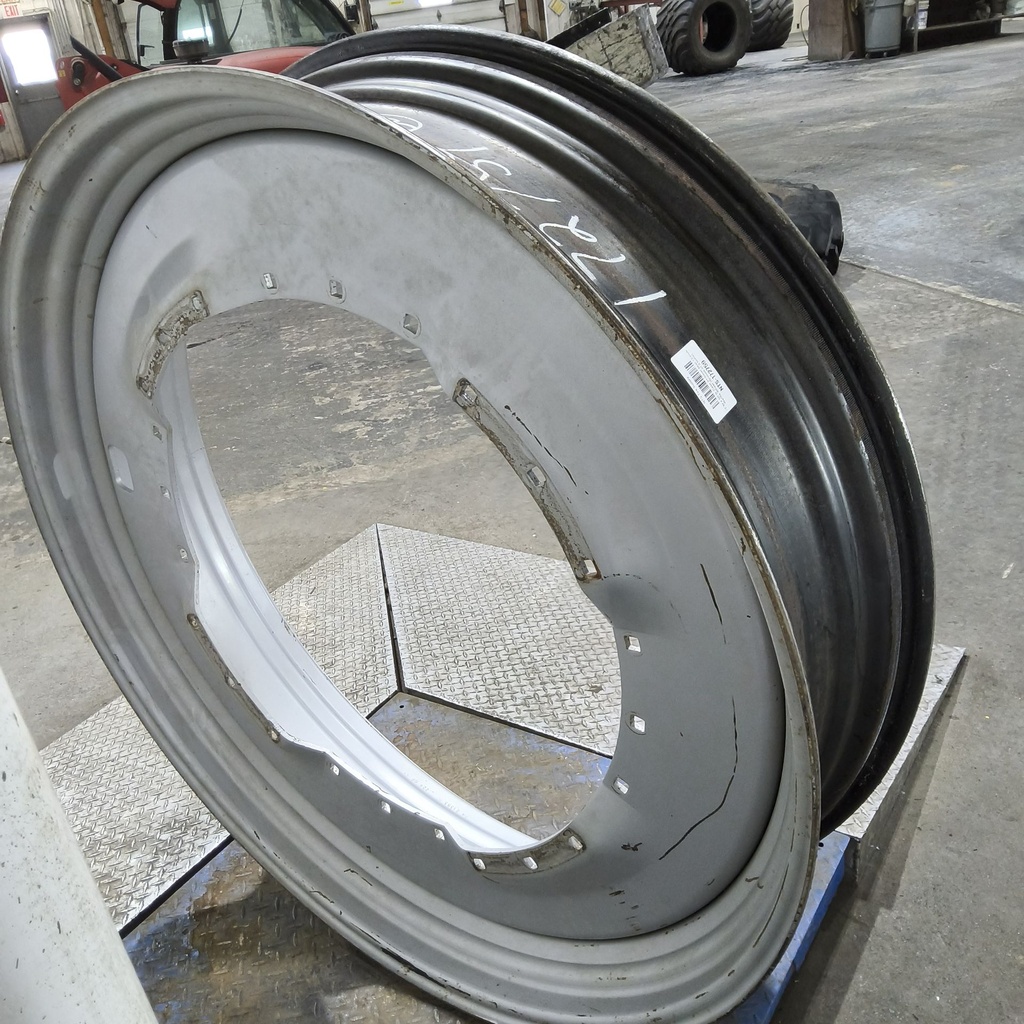 12"W x 50"D, Case IH Silver Mist 12-Hole Waffle Wheel (Groups of 3 bolts)