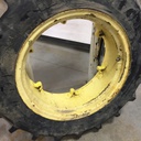 10"W x 24"D, John Deere Yellow 6-Hole Rim with Clamp/Loop Style