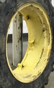 10"W x 24"D, John Deere Yellow 6-Hole Rim with Clamp/Loop Style