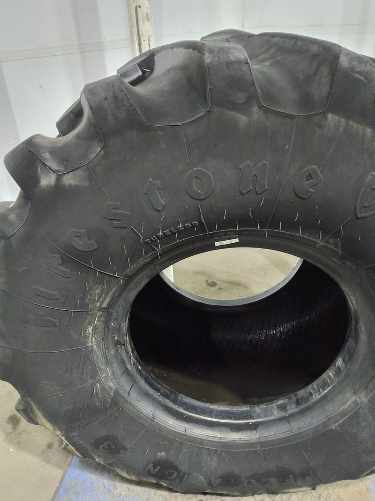 48x25.00-20 Firestone Flotation 23 DT HF-3 E (10 Ply), 80%