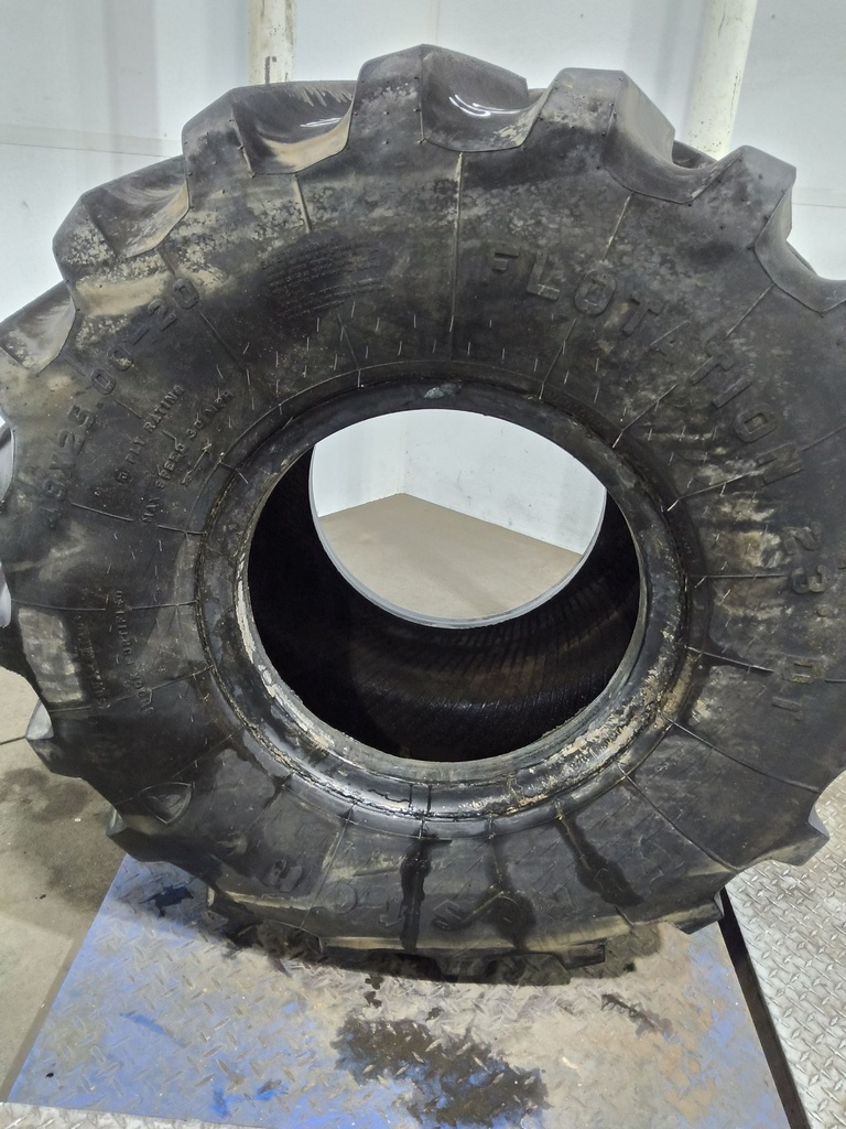 48x25.00-20 Firestone Flotation 23 DT HF-3 E (10 Ply), 85%