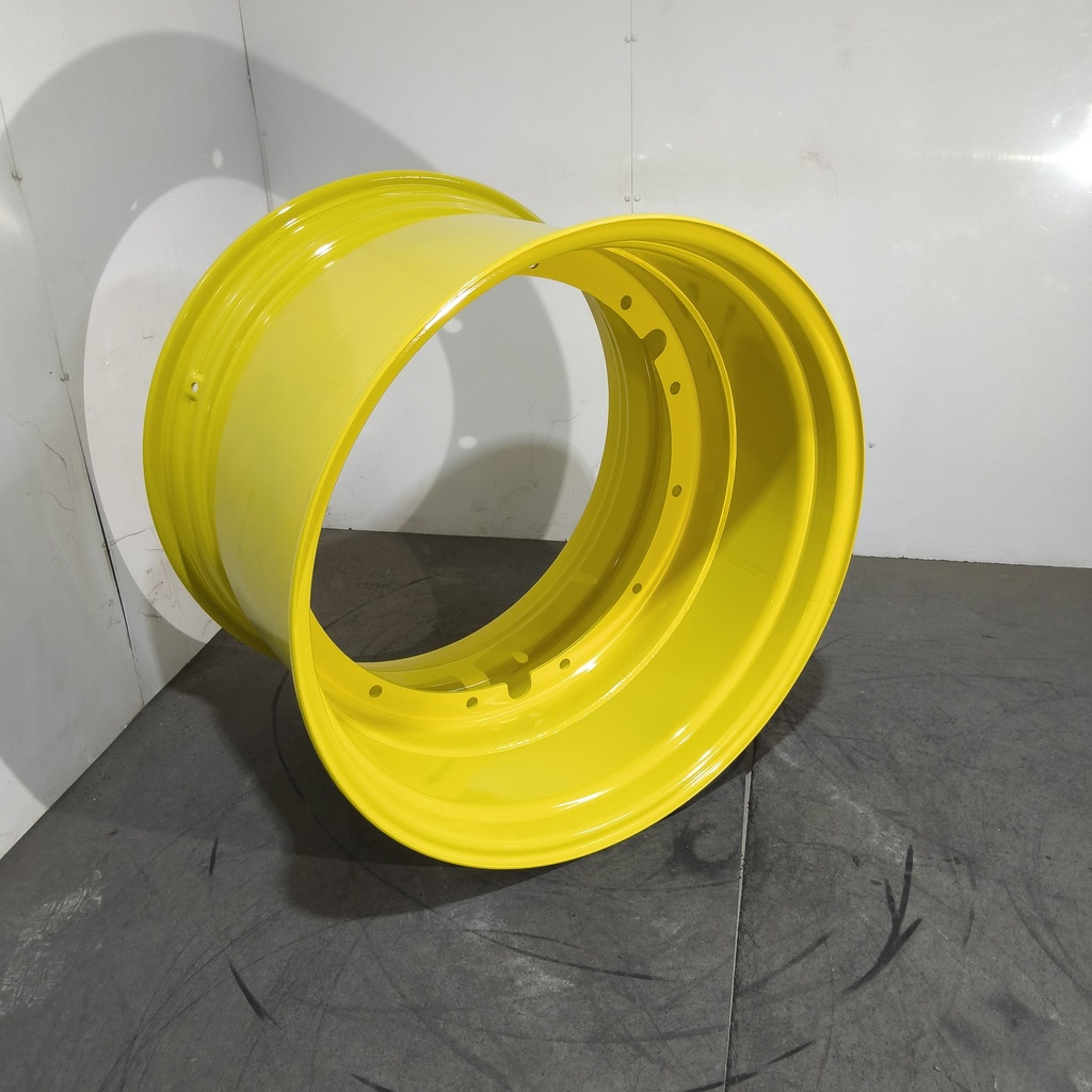 27"W x 38"D, John Deere Yellow 12-Hole Stub Disc , -0.38" Offset
