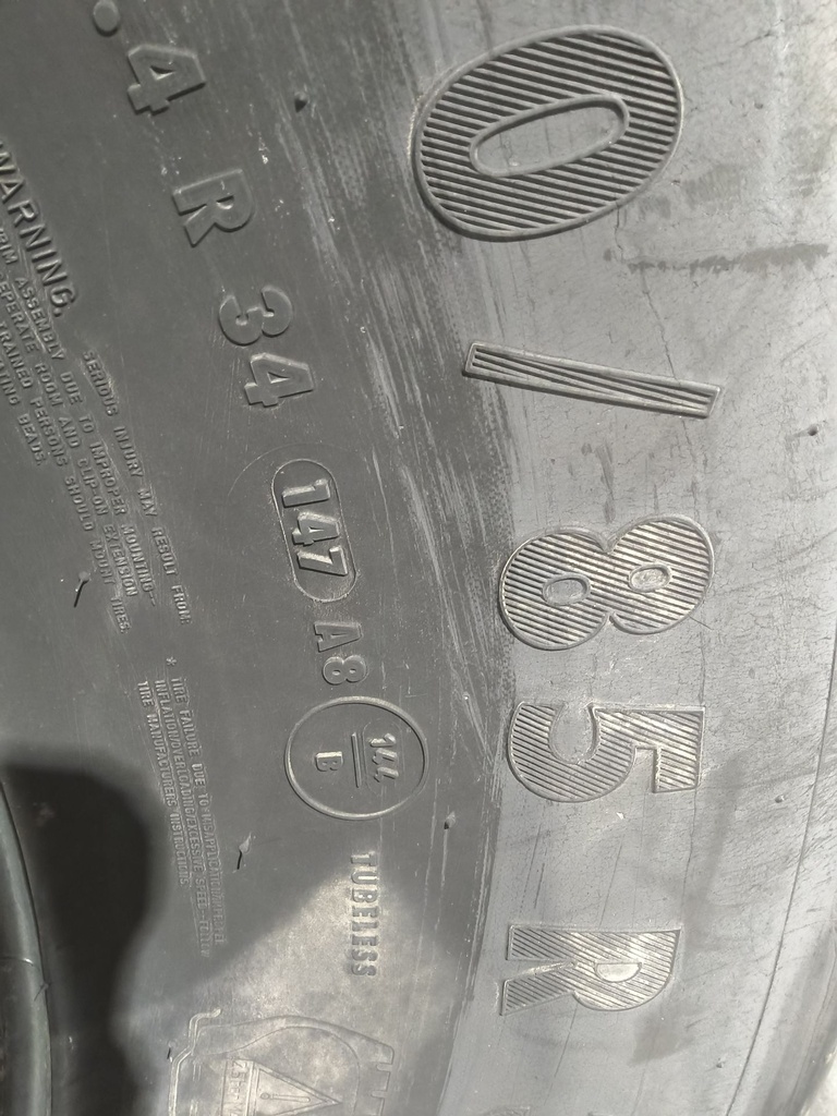 460/85R34 Continental Tractor 85 R-1 147A8/147B 99%