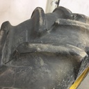 13.6/R24 Michelin AgriBib R-1W on John Deere Yellow 8-Hole Rim with Clamp/U-Clamp (groups of 2 bolts) 60%