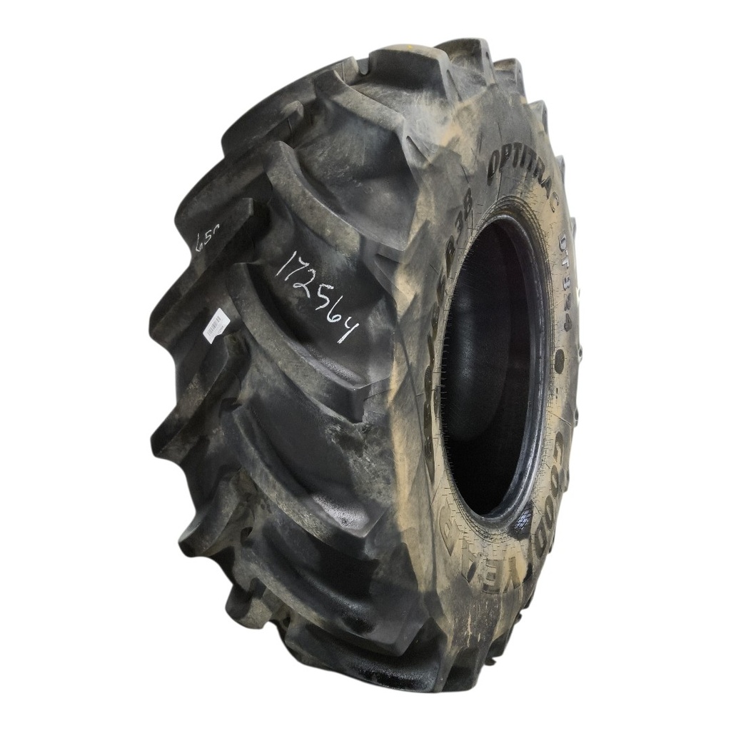 650/85R38 Goodyear Farm DT824 Optitrac R-1W 173A8 90%