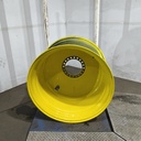 23"W x 38"D, John Deere Yellow 20-Hole Dolly Dual , -16.38" Offset
