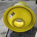 23"W x 38"D, John Deere Yellow 20-Hole Dolly Dual , -16.38" Offset