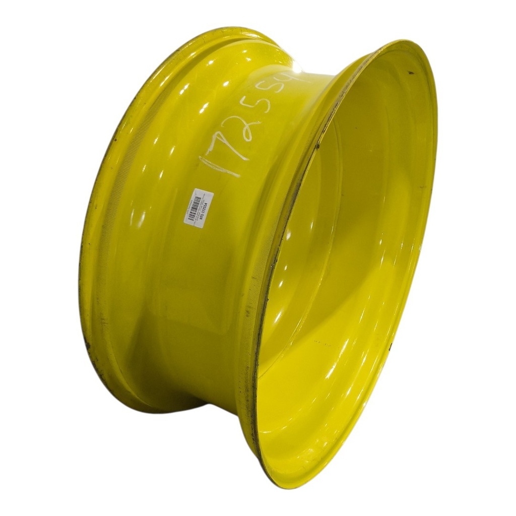 16"W x 42"D, John Deere Yellow 10-Hole Dolly Dual , -13.38" Offset
