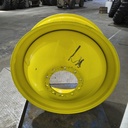 16"W x 42"D, John Deere Yellow 10-Hole Dolly Dual , -13.38" Offset