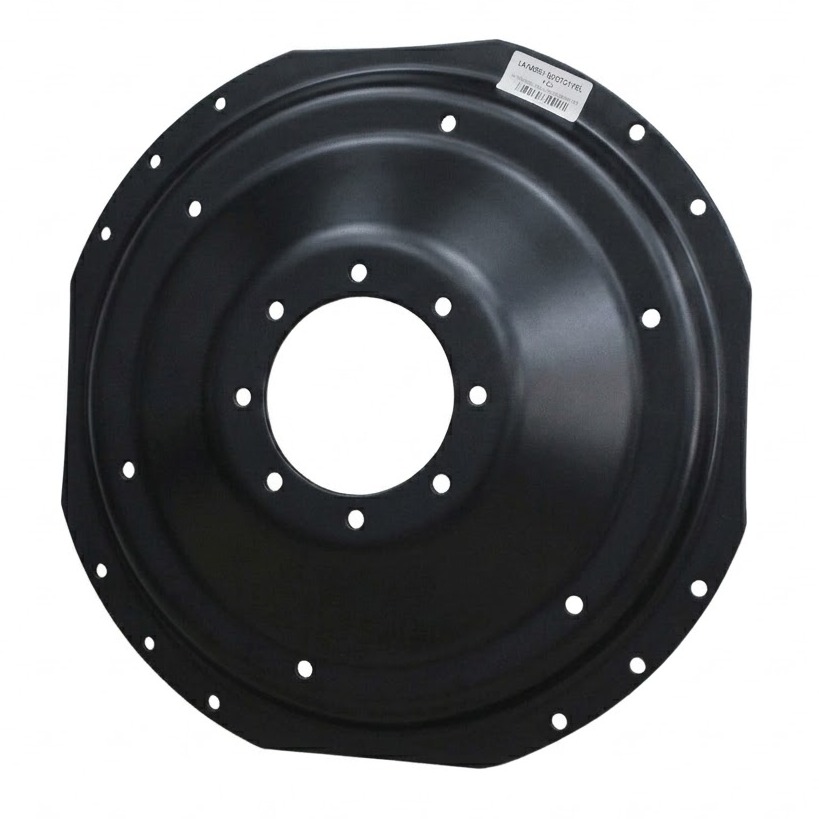 8-Hole Waffle Disc (Groups of 3 Bolts) Center for 38"-54" Rim, Black