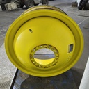 16"W x 42"D, John Deere Yellow 10-Hole Dolly Dual , -15.38" Offset