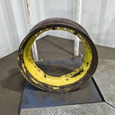 10"W x 34"D, John Deere Yellow 12-Hole Waffle Wheel (Groups of 3 bolts)