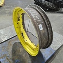 10"W x 34"D, John Deere Yellow 12-Hole Waffle Wheel (Groups of 3 bolts)