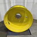 18"W x 42"D, John Deere Yellow 10-Hole Dolly Dual , -13.38" Offset
