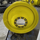 18"W x 42"D, John Deere Yellow 10-Hole Dolly Dual , -13.38" Offset