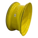 18"W x 42"D, John Deere Yellow 10-Hole Dolly Dual , -15.12" Offset