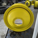 18"W x 42"D, John Deere Yellow 10-Hole Dolly Dual , -15.12" Offset