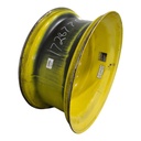 18"W x 42"D, John Deere Yellow 10-Hole Dolly Dual , -13.38" Offset