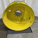 18"W x 42"D, John Deere Yellow 10-Hole Dolly Dual , -13.38" Offset