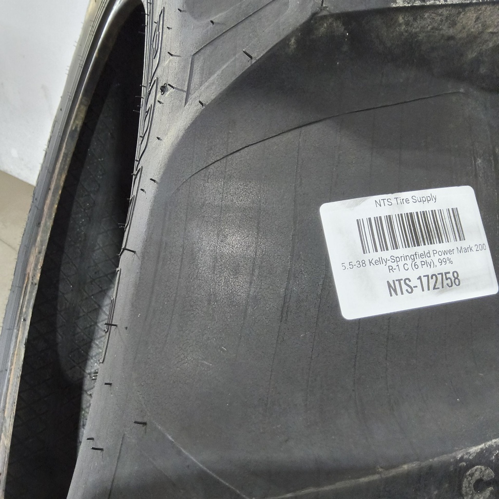 15.5-38 Kelly-Springfield Power Mark 2000 R-1 C (6 Ply), 99%