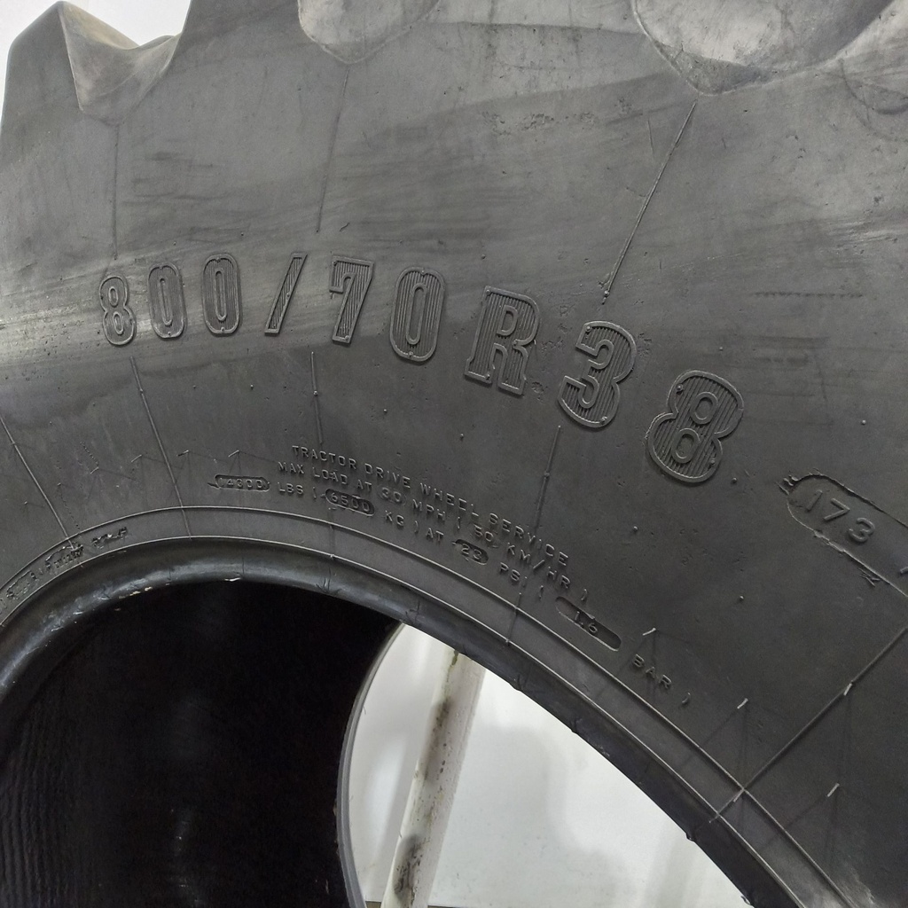 800/70R38 Firestone Radial Deep Tread 23 R-1W 173B 80%